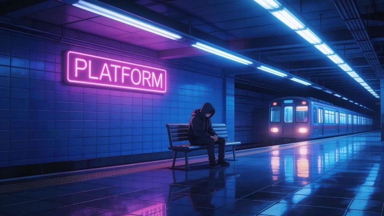 songs for late night overthinking 🚇 sad lofi to cry / think to