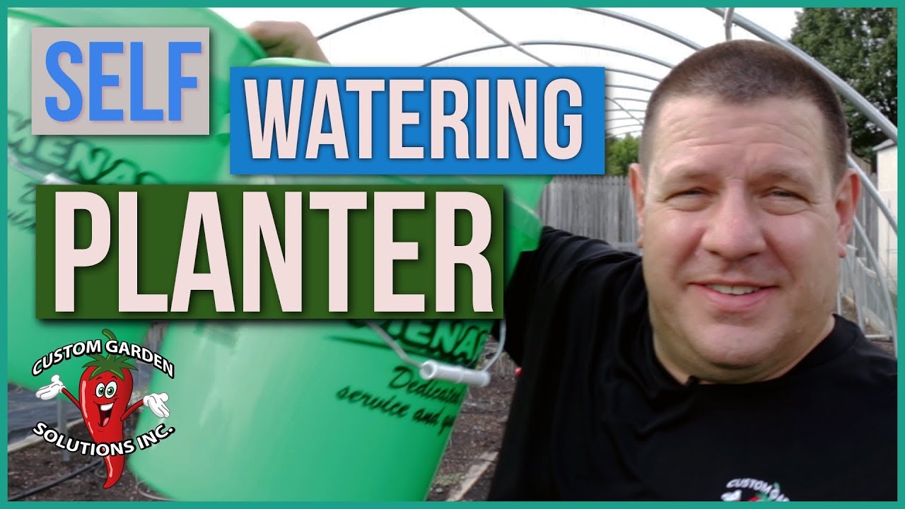 Build Your Own Self Watering Planter - Sub-Irrigated Planter (SIP) How To Instructions