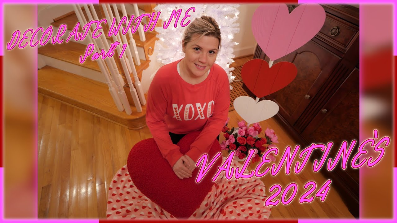Decorate With Me - Valentine's Day 2024 / Front Porch & Entryway