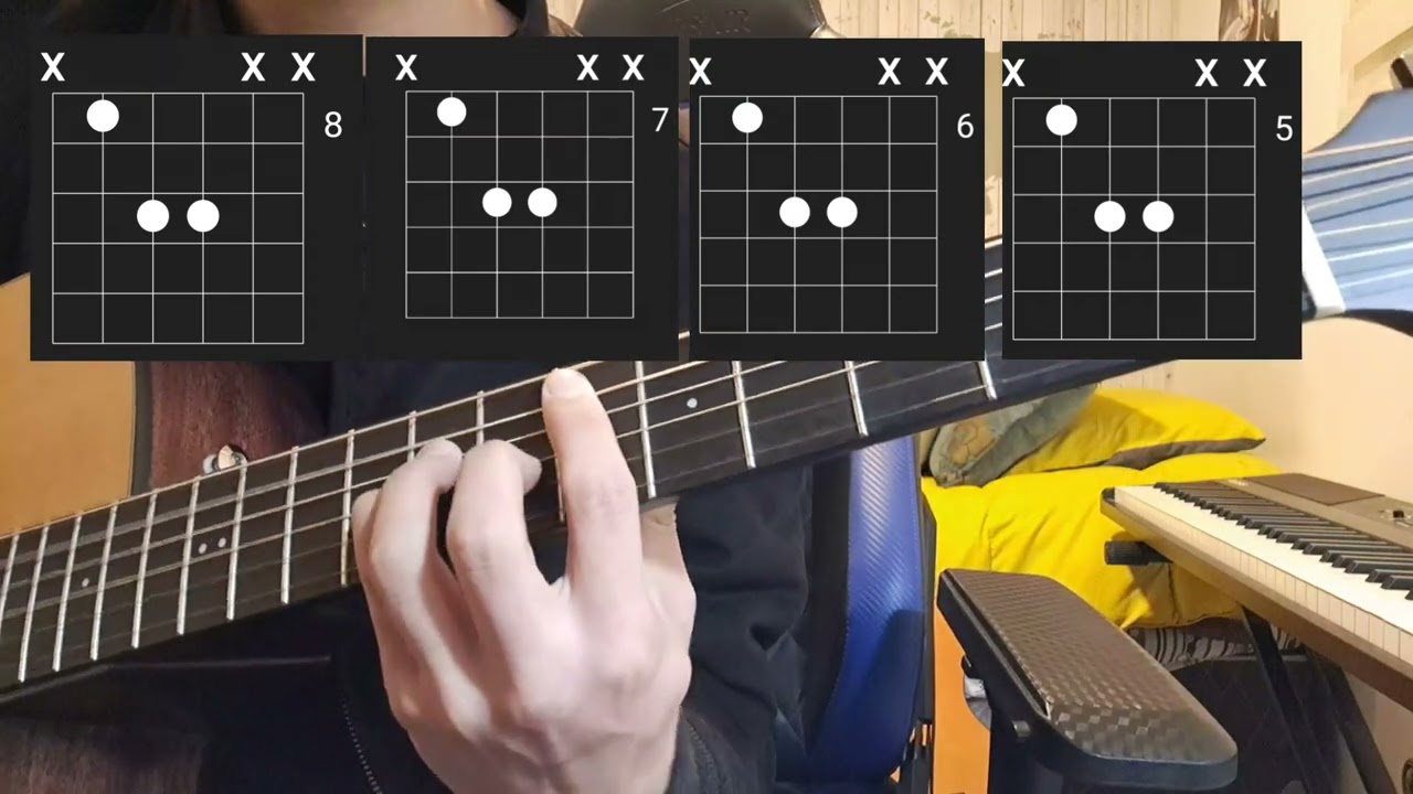 La Torre de Babel -Los Tres Tutorial (Guitarra Ritmica A.Henríquez)