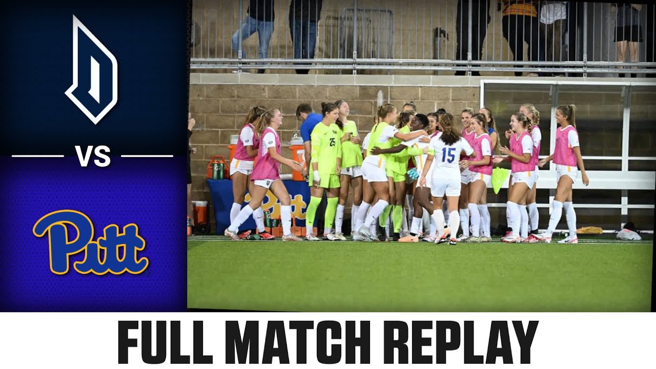Duquesne vs. Pitt Full Match Replay | 2023 ACC Women’s Soccer