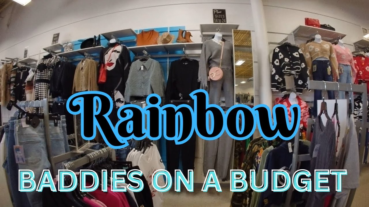 RAINBOW SHOP HAUL 2025 | PLUS SIZE + AFFORDABLE FALL FASHION 