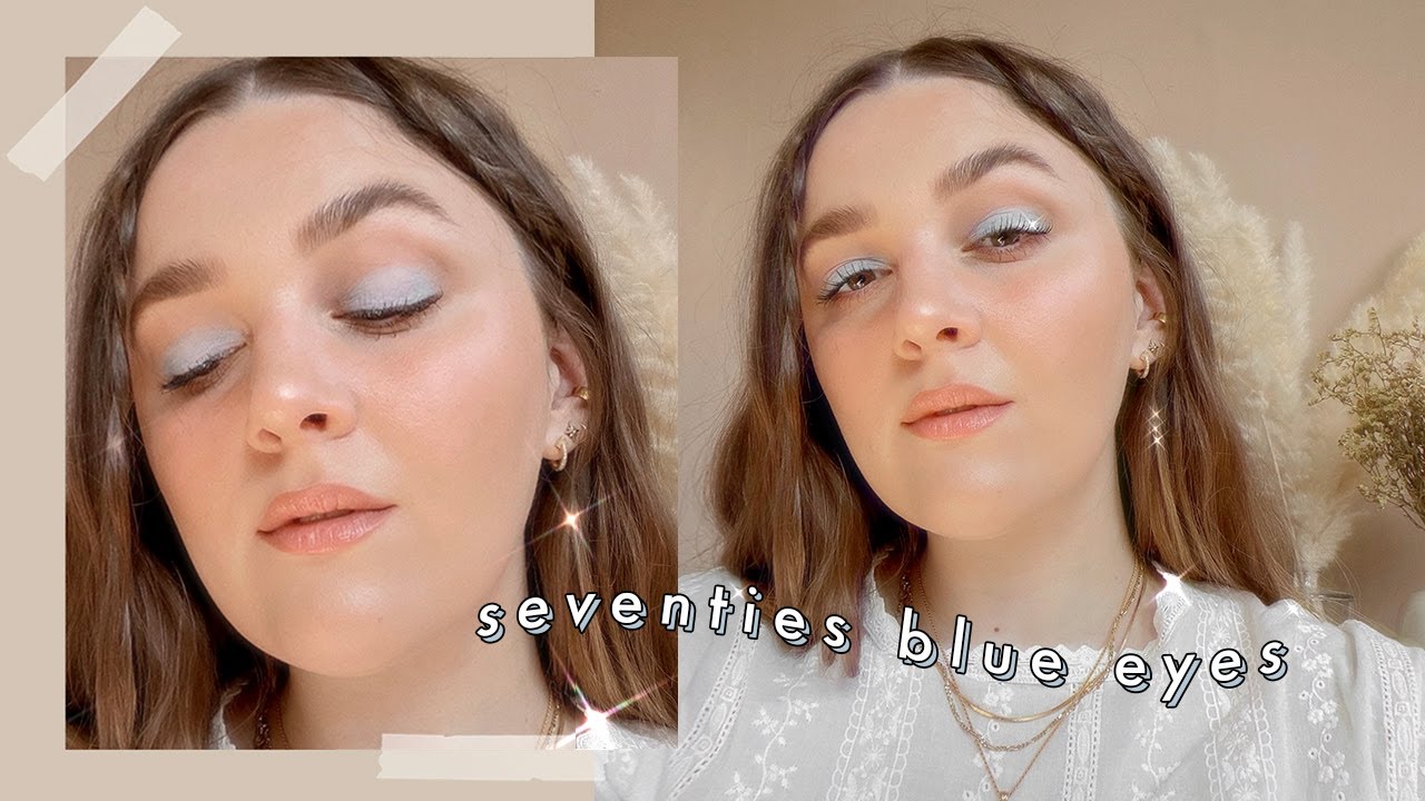 I TRIED BLUE EYESHADOW | GLOSSIER SKYWASH FIRST IMPRESSIONS | I Covet Thee