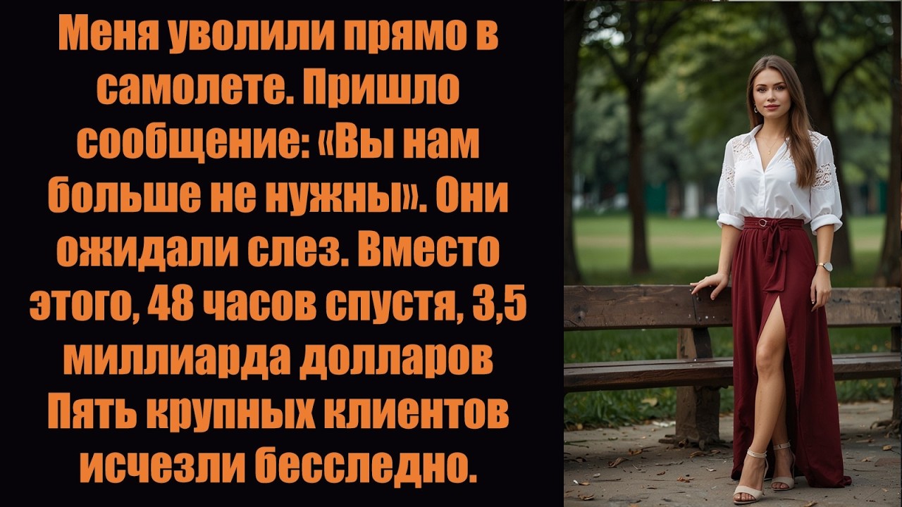 Меня уволили посреди глобальной сделки — два дня спустя, 3,5 миллиарда долларов и 5 VIP-клиентов ис.