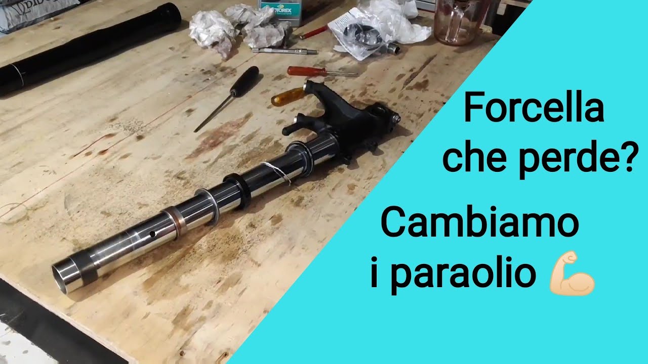 Sostituzione paraolio forcella regolabile CBR 600 RR 2007-2012