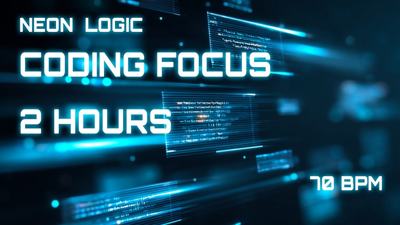 2 Hours Coding Focus Music | Cyber Ambient for Deep Work #2