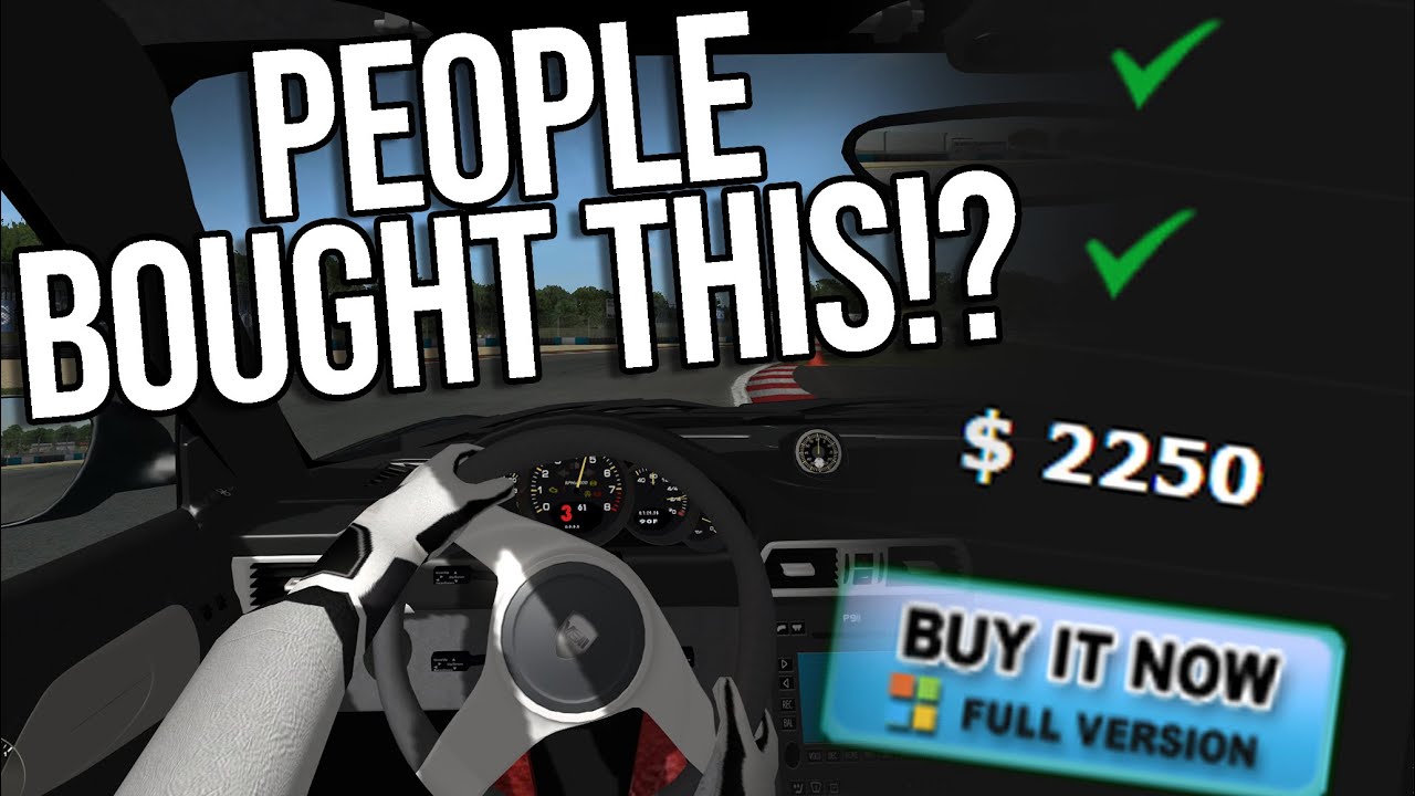 I Bought The World's Worst Racing Simulator So You Don't Have To