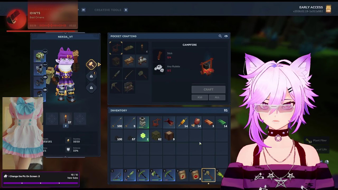 Femboy plays whatever Chat says!!! Live on Twitch:  Nekoa_VT   (Music on Twitch lol)