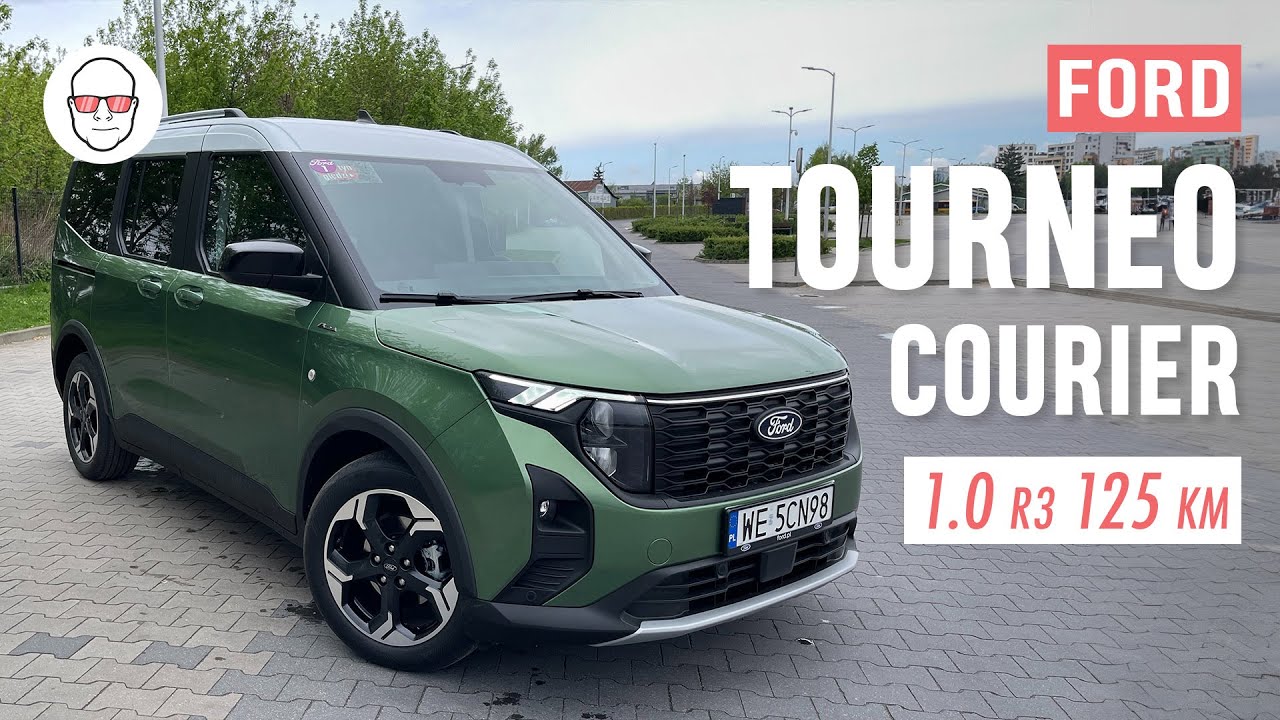 Ford Tourneo Courier 2024 Active 1.0 MT6 test PL Pertyn Ględzi