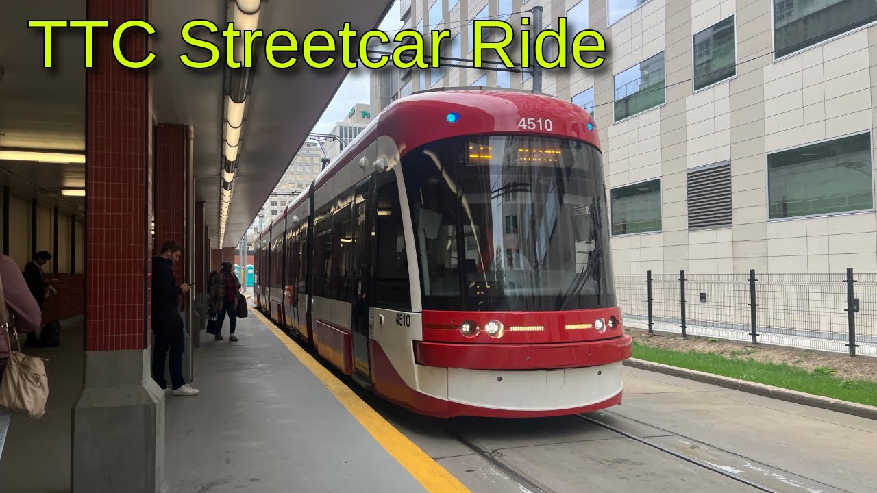 Toronto TTC 512 St Clair Streetcar Ride - Full Route Westbound 10/19/2025