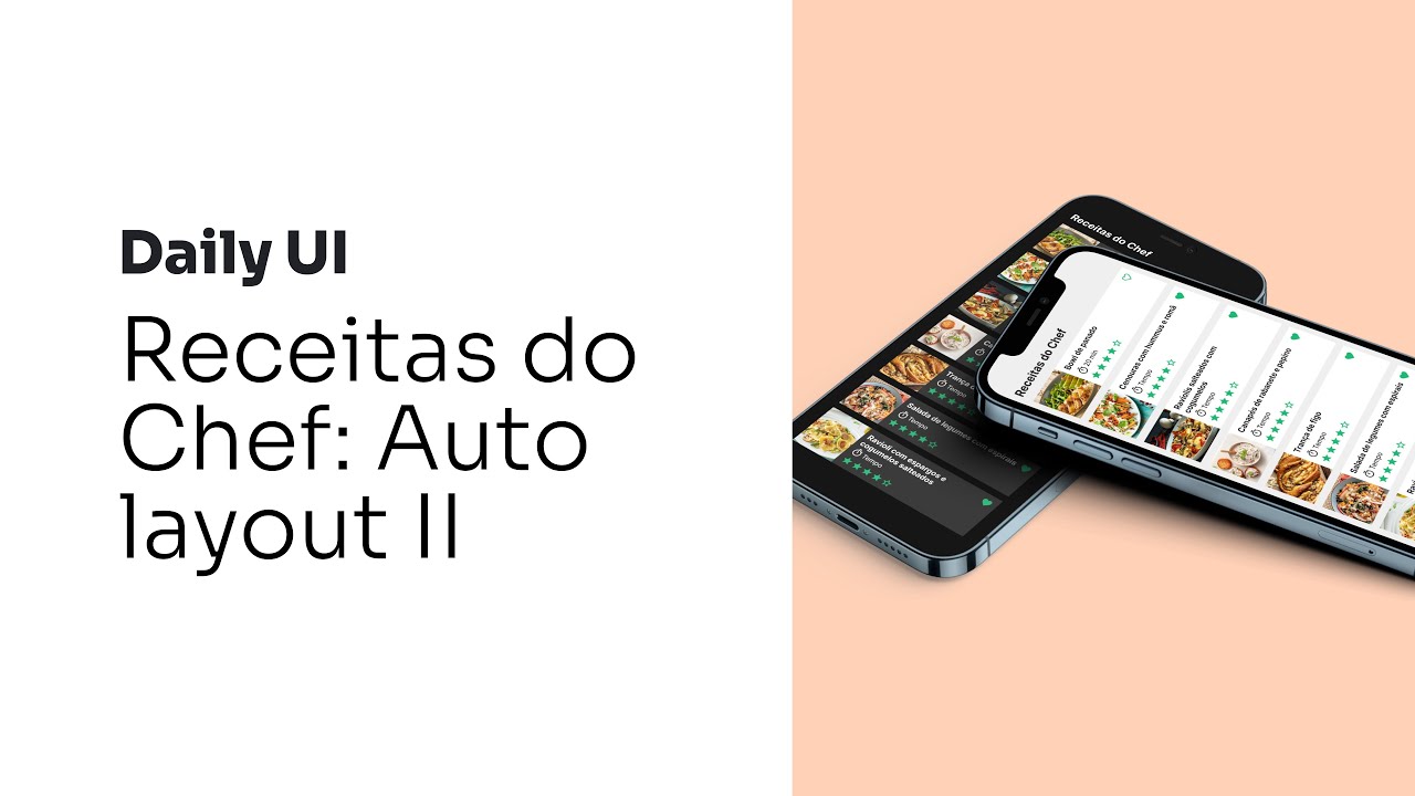 Criando Página de Receitas com Components, Variants e Auto Layout no Figma