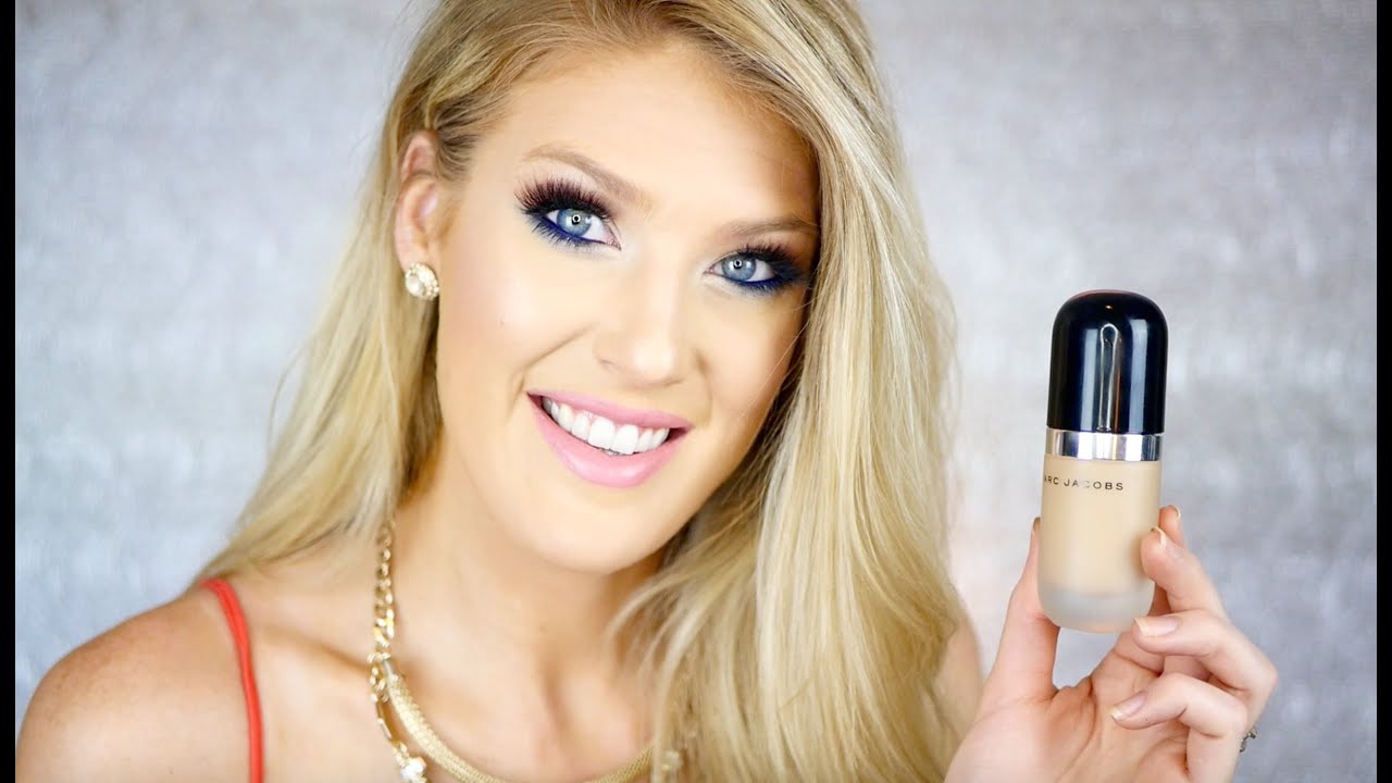 MARC JACOBS Remarcable foundation | First impression DEMO | Lindsey Rose