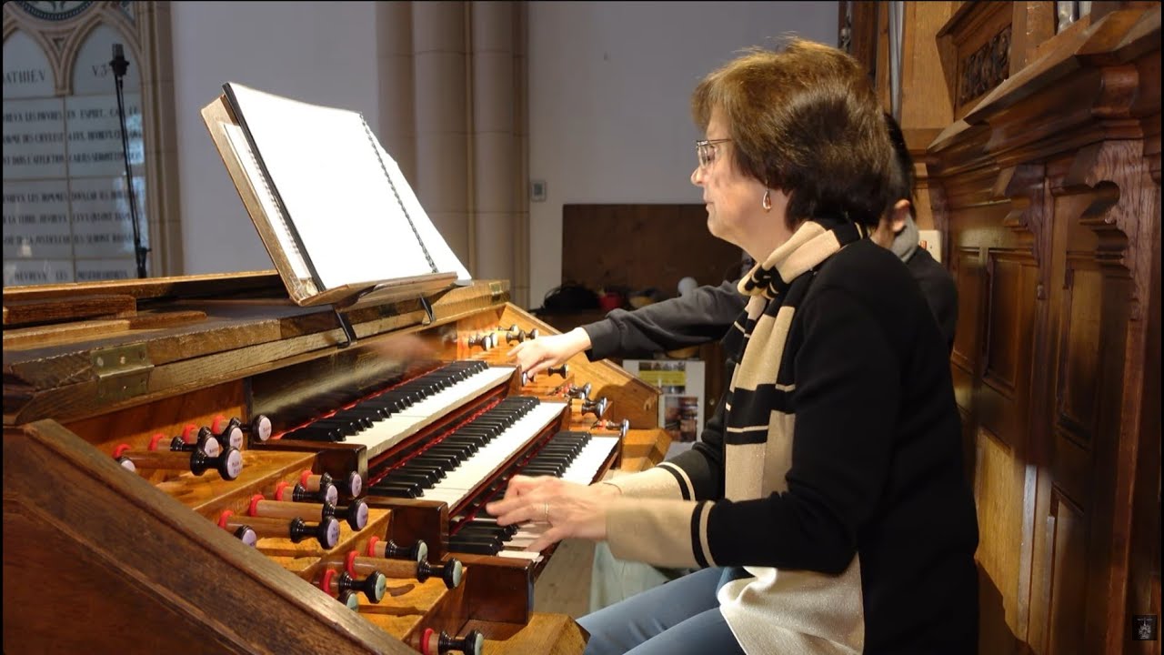 Gilbert Amy  Inventio IV - Liesbeth Schlumberger à l'orgue de l'Eglise Protestante Unie de l'Etoile