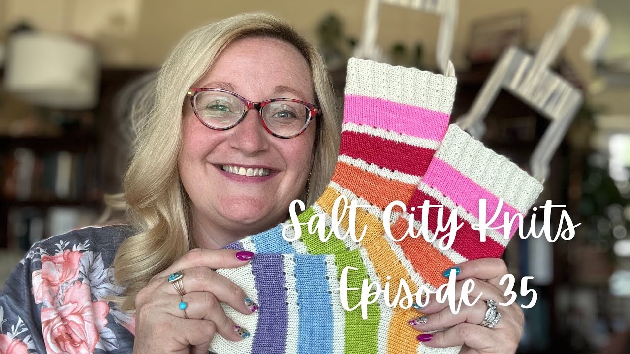 Salt City Knits | Ep 35 | I've reached the pinnacle of my existence, and Book Boyfriend revealed