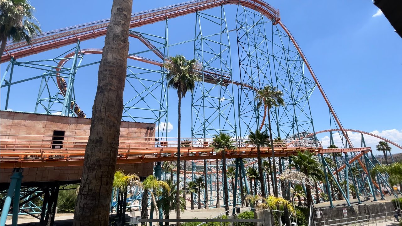 Goliath NO TRIMS Six Flags Magic Mountain Off Ride 2022