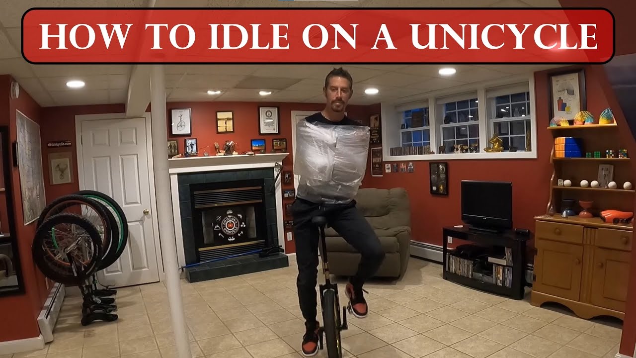 How to idle on a Unicycle: Beginner to Advanced Tutorial