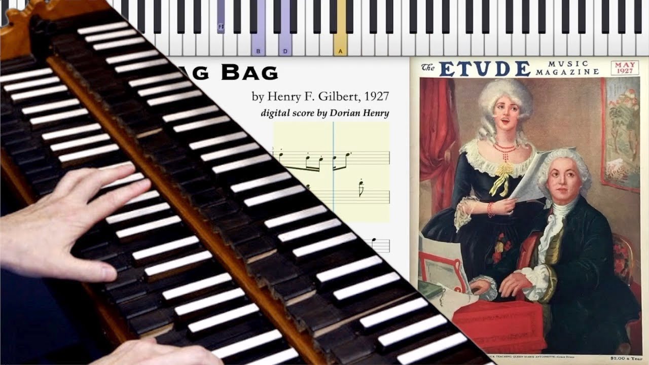 A Rag Bag by Henry Gilbert (1927, Ragtime piano)