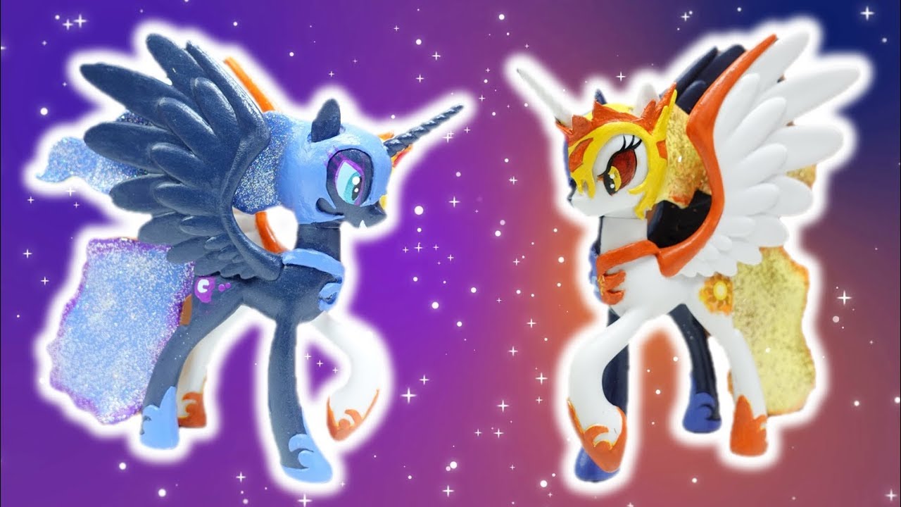 Daybreaker and Nightmare Moon Custom Split Pony Transformation