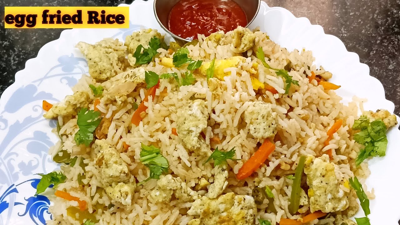 Egg Fried Rice Recipe in Tamil  / How to make Egg Fried Recipe in Tamil /Kids Lunch Box Recipes