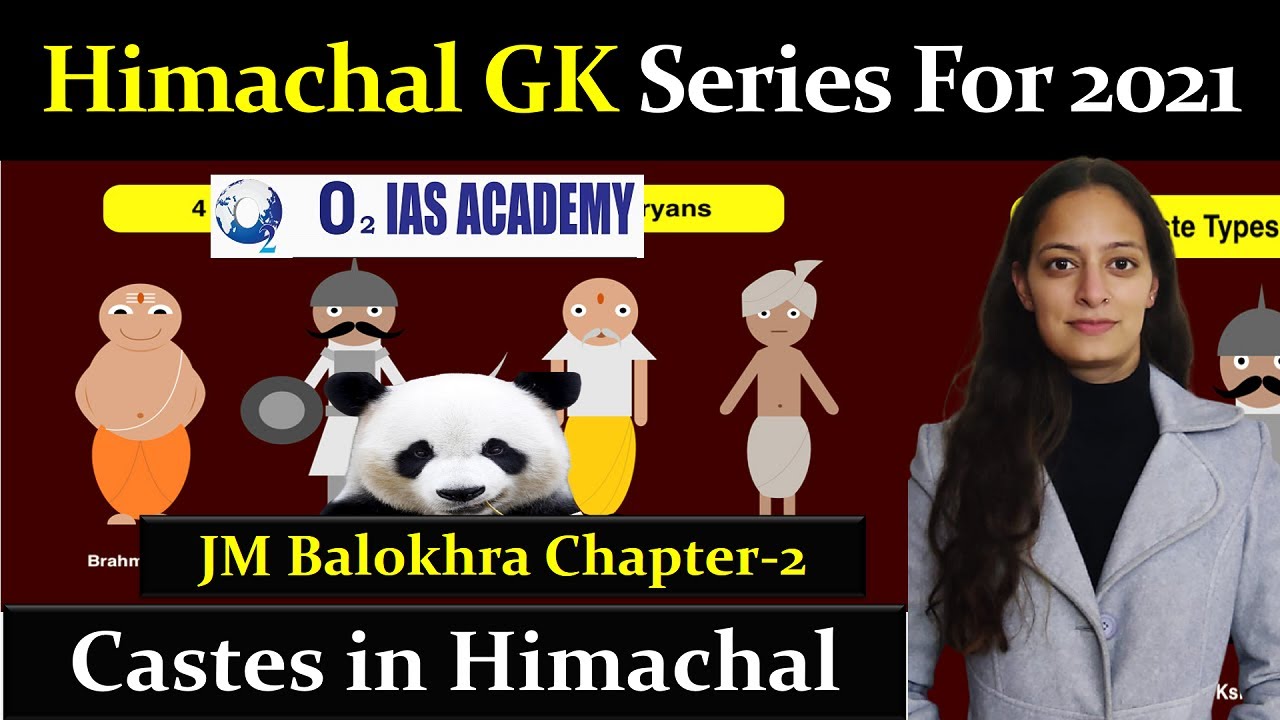 Himachal Gk for HAS 2021 - Castes of Himachal Pradesh- Wonderland Chapter 2 L-7 | HP GK Balokhra