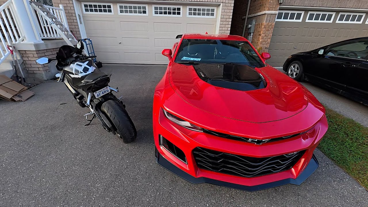 6Foot4Honda returns with a NEW Motovlog Setup (1000RR and ZL1)