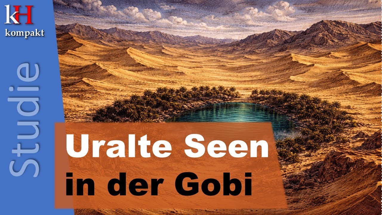 Uralte Seen in der W&uuml;ste Gobi