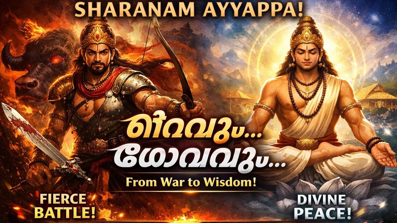 SHARANAM AYYAPPA 🔱 | വീരത്തിൽ നിന്ന് യോഗത്തിലേക്ക് | Veeram to Yogam | Powerful Devotional Song