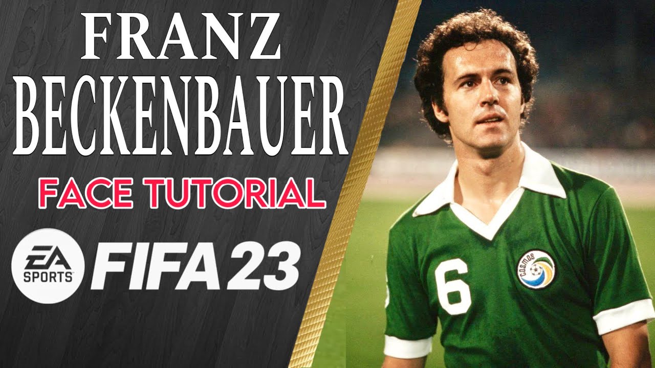 FRANZ BECKENBAUER FACE FIFA 23 | PRO CLUBS | CLUBES PRO | LOOKALIKE CREATION FACE