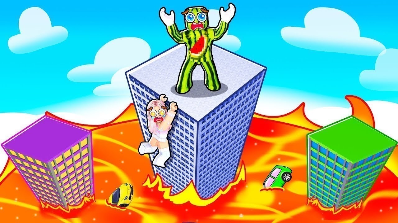 ПІДЛОГА ЦЕ ЛАВА У РОБЛОКСІ