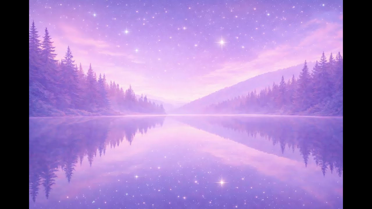Pastel Night Reflection | Mild Sleep Music – 10 Hours