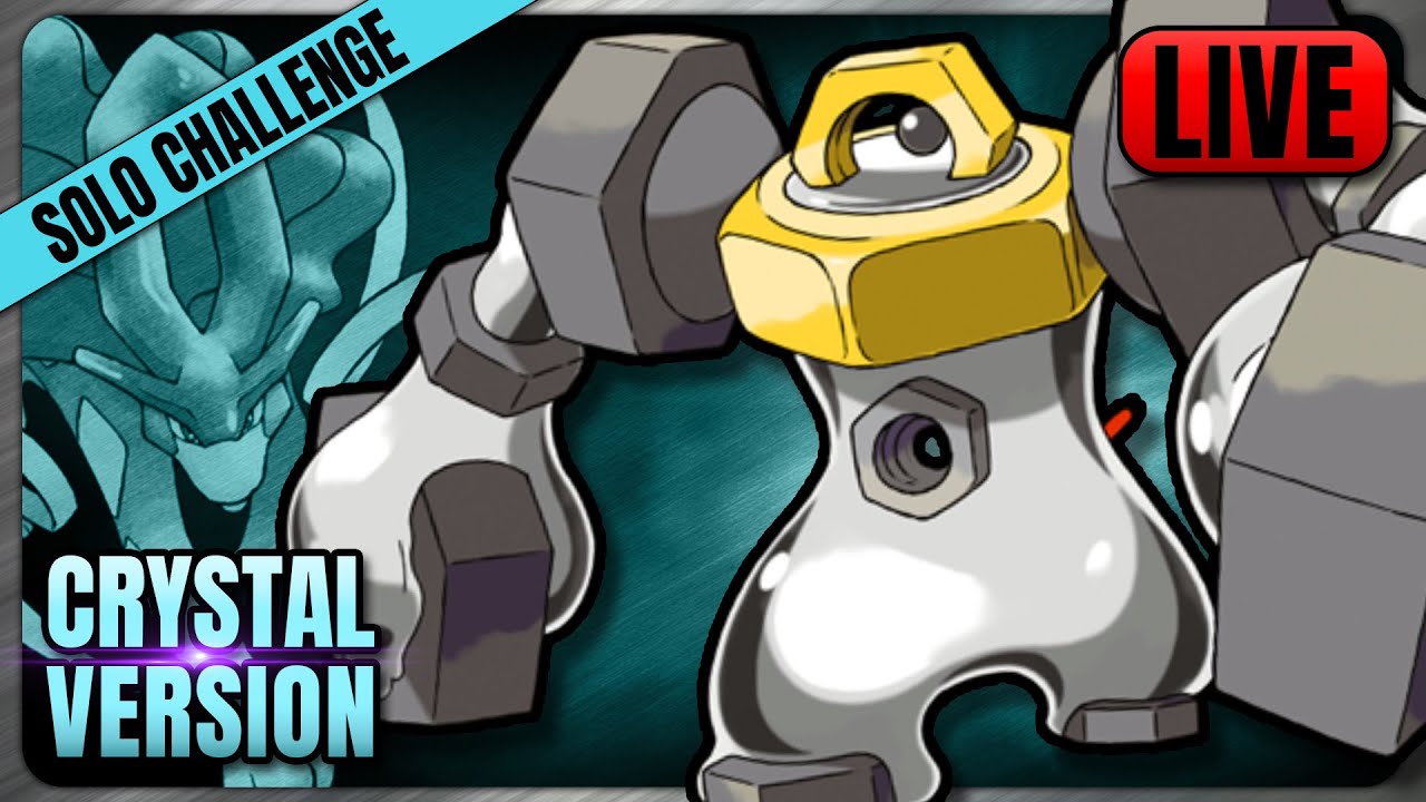 LIVE STREAM ARCHIVE - Melmetal Only - Pokemon Crystal (feat. SteveMPlays & Speedrunner 0218)