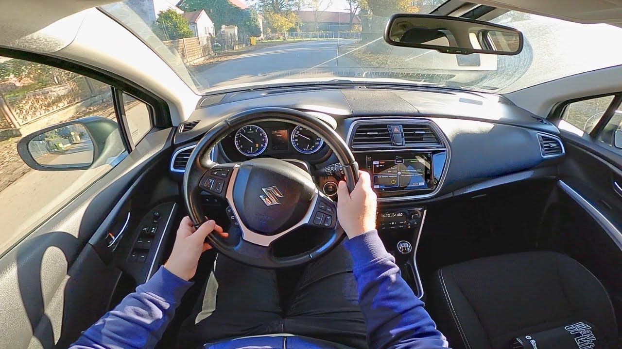 2017 Suzuki SX4 S-Cross 1.0 Turbo 111HP Manual - POV TEST DRIVE