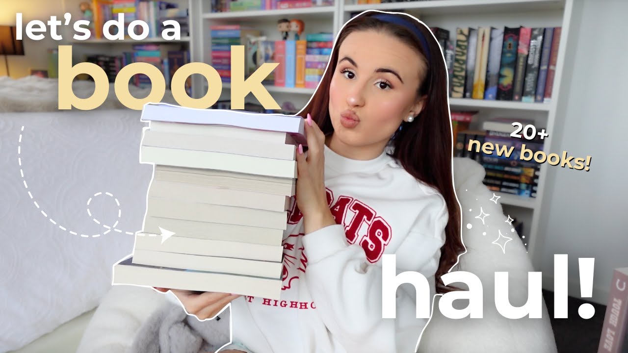 huge BOOK HAUL!! 🌼📖🧸 | 20+ new books :)