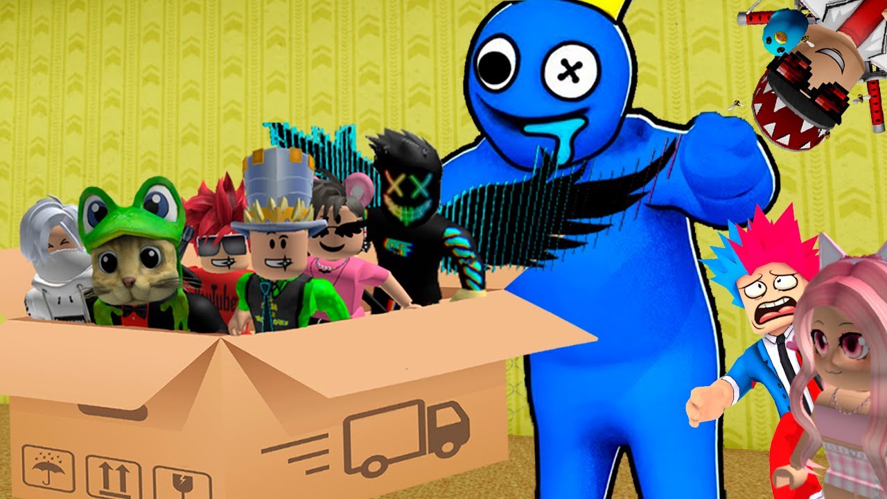 Rainbow Friends! РАДУЖНЫЕ ДРУЗЬЯ В РОБЛОКС С ЮТУБЕРАМИ! ТОЛЬКО ОДНА ЖИЗНЬ!