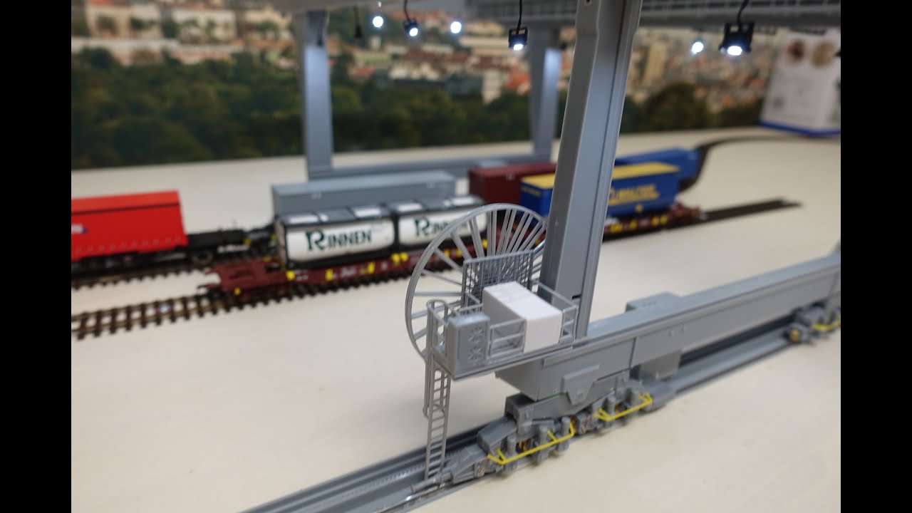 Faller Containerbrücke Teil 2