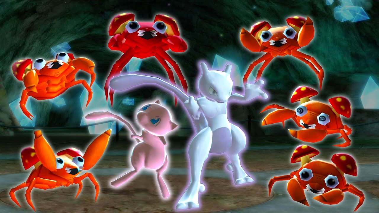 Can an Army of Paras Defeat Mewtwo AND Mew? - Pokemon Battle Revolution - Metronome Battle