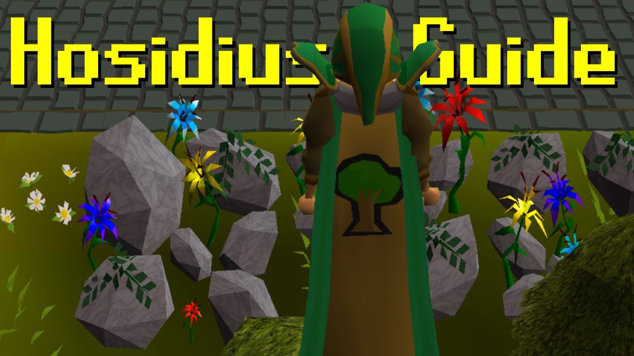 [OSRS] 100% Hosidius House Favour Guide