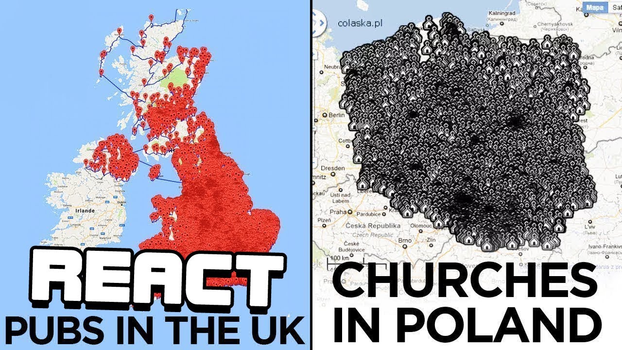 React: Fun Maps That Describe Our World
