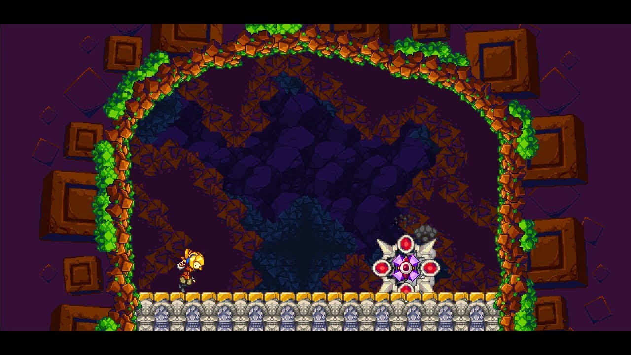 Iconoclasts Boss 1 - Controller (Harder Mode)
