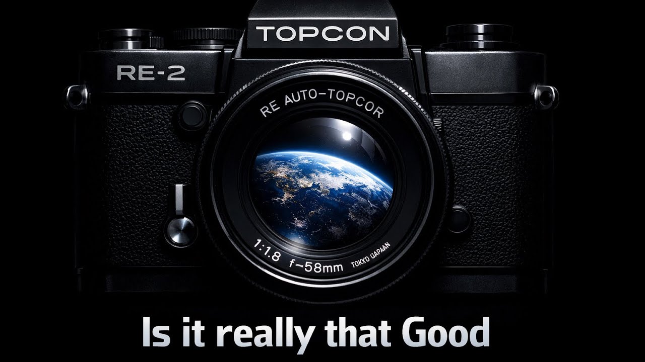 Vintage Topcon RE-2 35mm film camera gold– Sleeper or Hype?