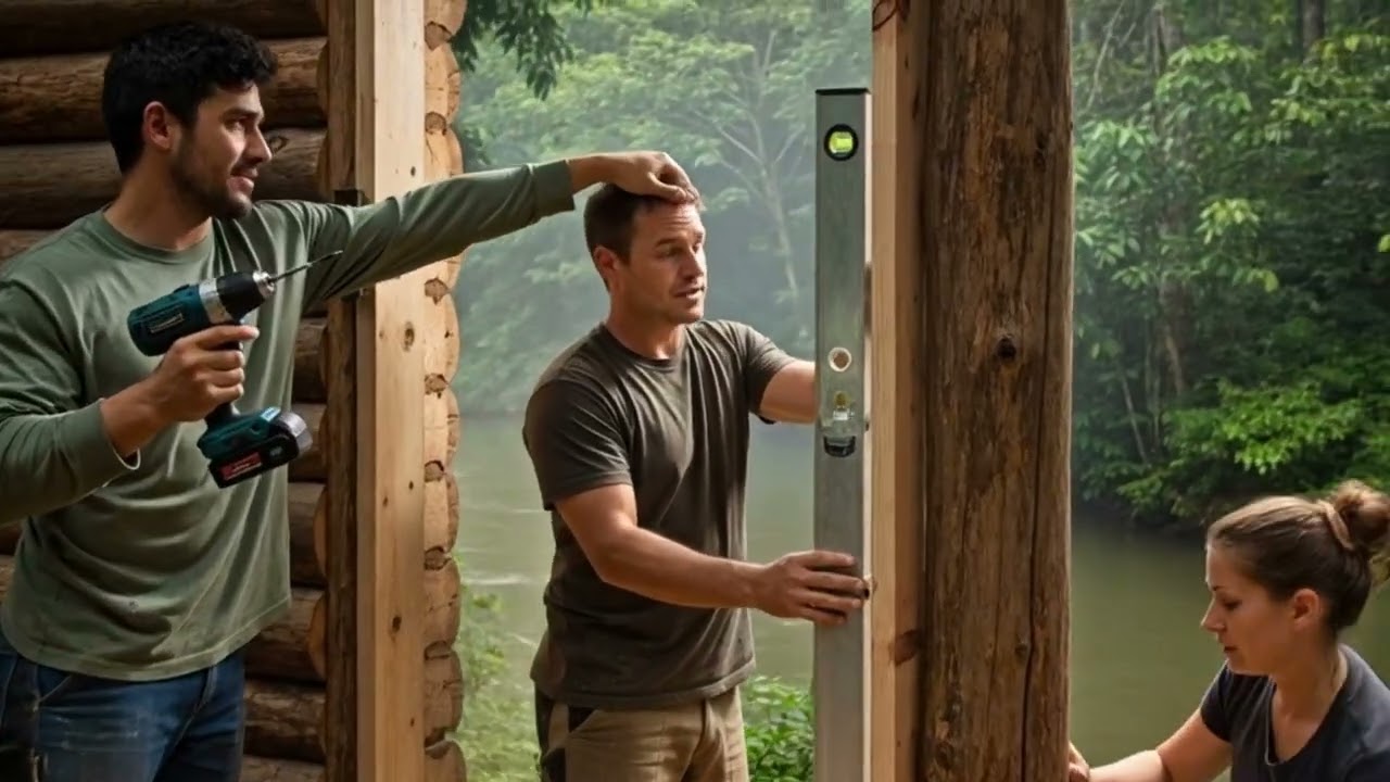 Satisfying Wooden Cabin Construction | Relaxing DIY House Build Process