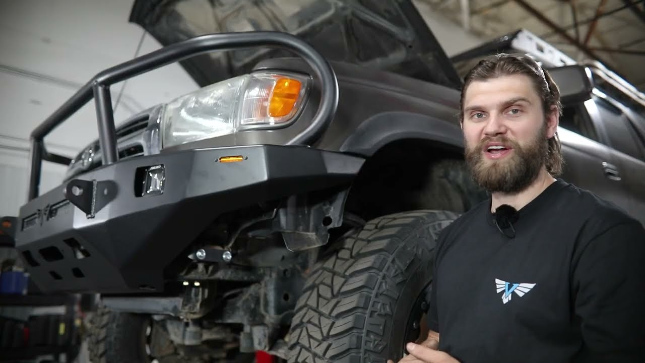 3rd Gen 4Runner Front Strike Bumper Install