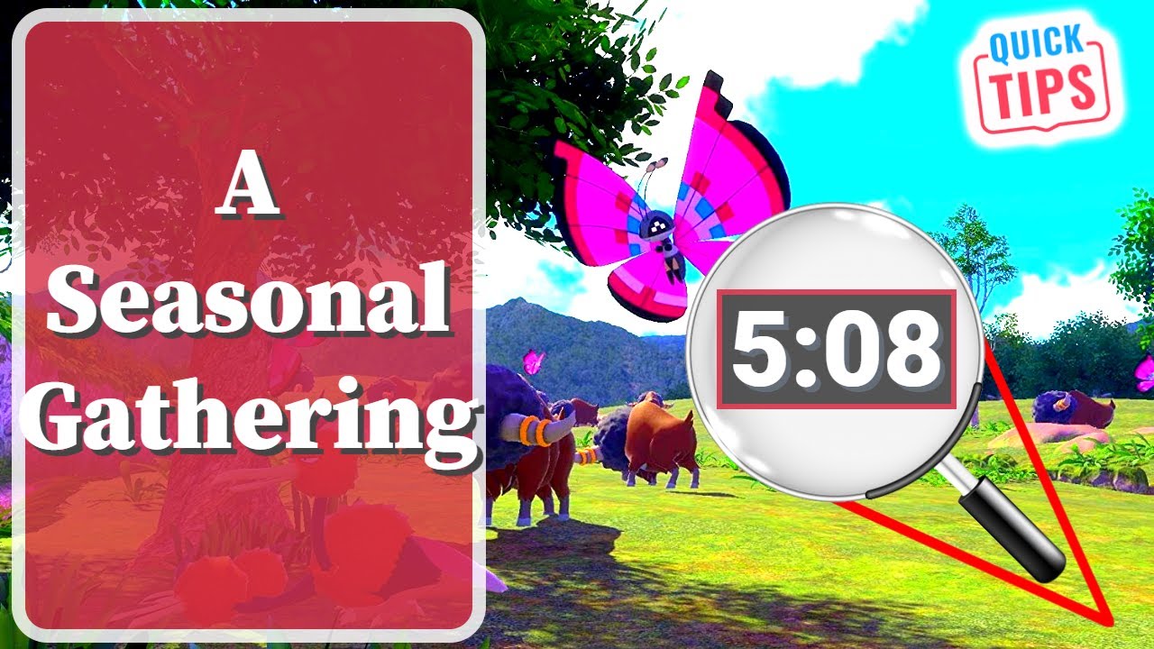 New Pokemon Snap - A Seasonal Gathering - A Guide To A Seasonal Gathering Request