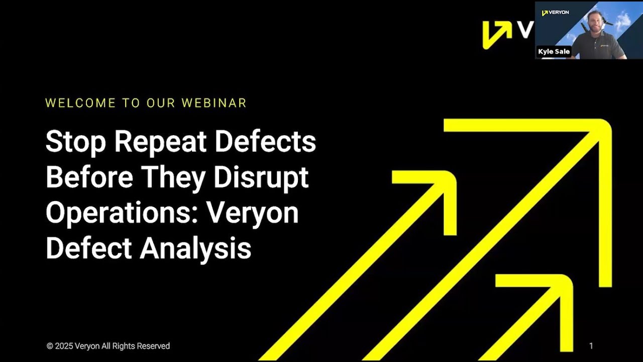 Webinar: Stop Repeat Defects Before They Disrupt Operations: Veryon Defect Analysis | Veryon