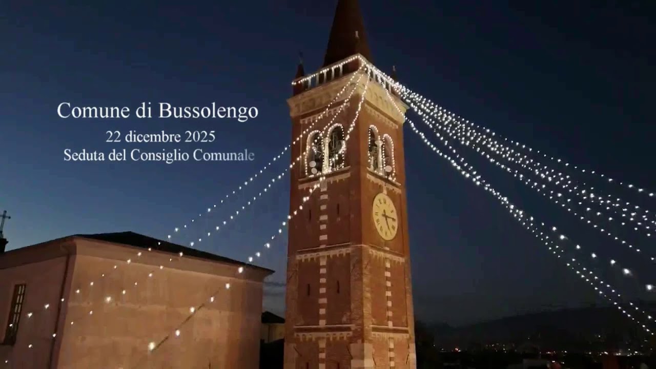 Consiglio Comunale del 22/12/2025