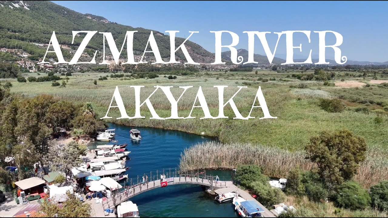 AZMAK River AKYAKA 🇹🇷 4K DRONE views and Relaxing music..
