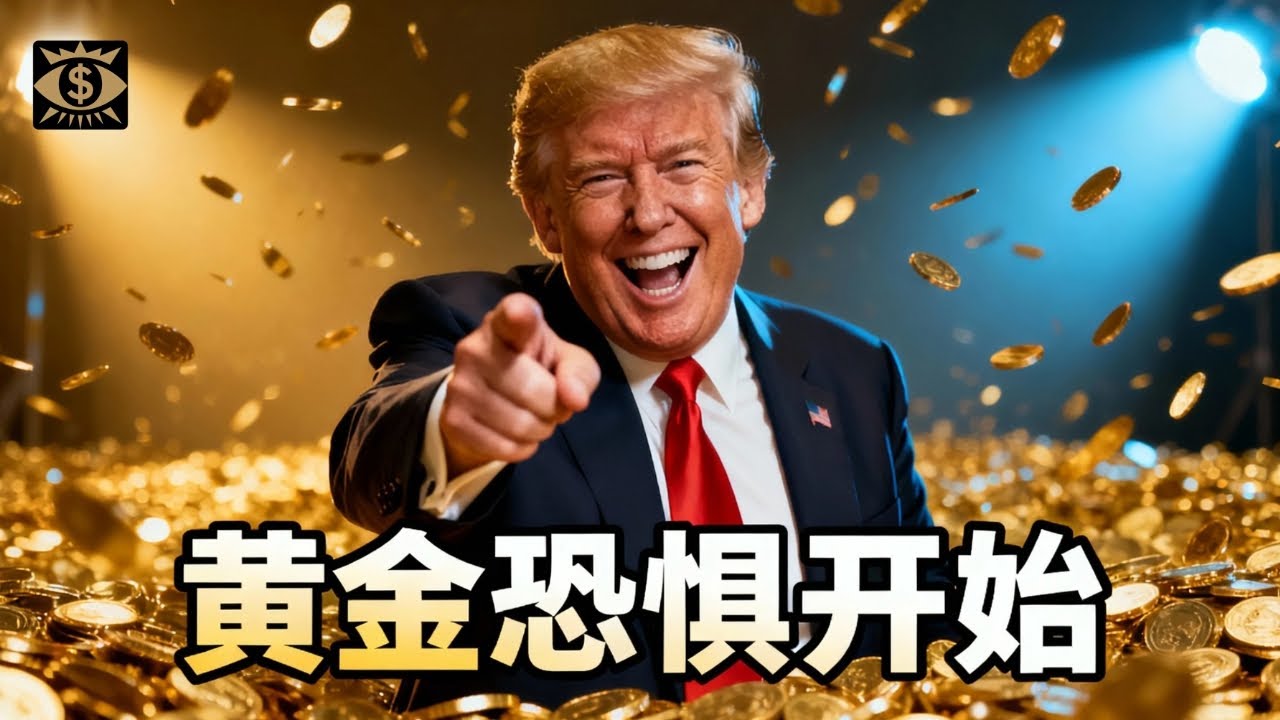降息&times;去美元化&times;川普交易&mdash;&mdash;黄金破4300不是繁荣，而是恐惧的开始 ！