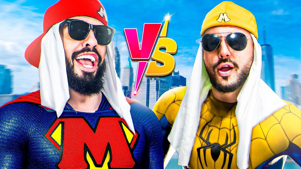 BATALHA DE SUPER HERÓIS! Quem é o mais poderoso?