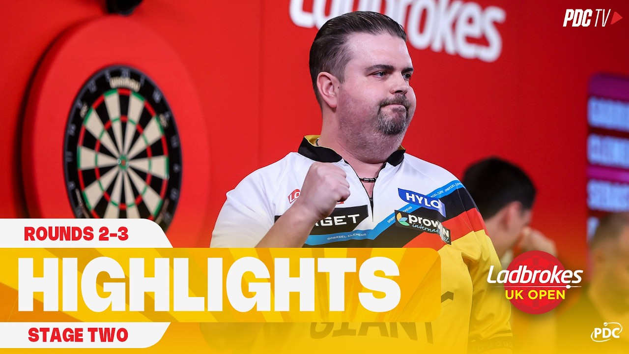 WHITEWASH WINS 😳 | Day One | Stage Two Afternoon Highlights | 2026 Ladbrokes UK Open