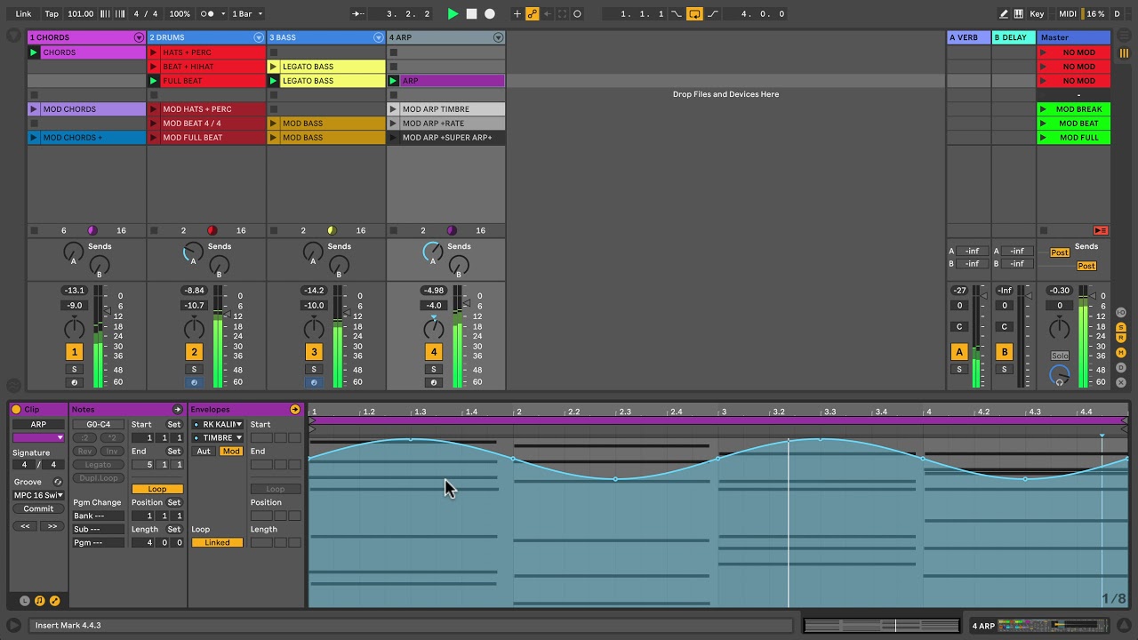 Learn Live: Modulation in Session View